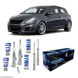 Opel Corsa D (06-14) JOM BlueLine Állítható Magasságú Futómű