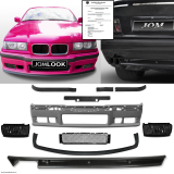 BMW E36 M Paket lökhárító szett, füstös ködlámpával 