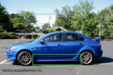 Mitsubishi Lancer X 2007-évjárattól,küszöb spoiler