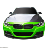 BMW  F30/F31  2011-2019 matt fekete koptató (csak M-Paket lökhárítóhoz)