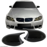 BMW E90/E91(2005-2008) E92/E93 (2006-2010) fényes fekete visszapillantó tükör borítás
