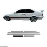 BMW E36 COUPE/CABRIO 12.90-08.99 M3 STYLE  ajtó díszléc