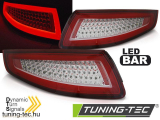 PORSCHE 911 997 04-09 RED WHITE LED BAR Tuning-Tec Hátsó Lámpa