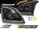 TOYOTA LAND CRUISER 120 03-09 TUBE LIGHT SEQ LED BLACK Tuning-Tec Fényszóró