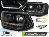 VW T5 2010-2015 LED TUBE LIGHT BLACK T6 LOOK Tuning-Tec Fényszóró