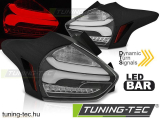 FORD FOCUS 3 15-18 HATCHBACK BLACK SEQ LED Tuning-Tec Hátsó Lámpa