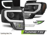 FORD F150 MK12 08-14 TUBE LIGHT BLACK Tuning-Tec Fényszóró