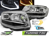 VW T6 15- CHROME TUBE LIGHT LED SEQ DRL Tuning-Tec Fényszóró