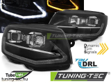 VW T6 15- BLACK TUBE LIGHT LED SEQ DRL Tuning-Tec Fényszóró