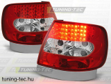 AUDI A4 B5 11.94-10.00 RED WHITE LED  Tuning-Tec Hátsó Lámpa