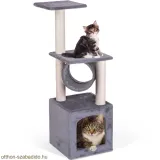 Pethaus macskakaparó 93 cm világosszürke