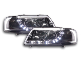 Nappali menetfényes fényszóró  Audi A3 típus: 8L évjárat: 96-00 króm