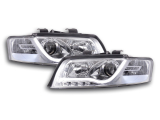 Nappali menetfényes fényszóró Set Audi A4 típus: 8E évjárat: 01-04 króm RHD