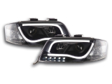 Nappali menetfényes fényszóró szett with DRL Audi A6 típus: 4B évjárat: 01-04 fekete