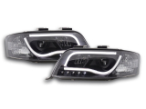 Nappali menetfényes fényszóró Set Audi A6 típus: 4B évjárat: 01-04 fekete RHD