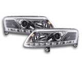 DRL Nappali menetfényes fényszóró  Audi A6 típus: 4F évjárat: 04-08 króm