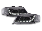 DRL Nappali menetfényes fényszóró  Audi A6 4B évjárat: 01-03 fekete
