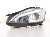 fényszórók Xenon nappali menetfény LED DRL kinézet Mercedes-Benz S-osztály (221) évjárat: 05-09 króm