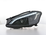 fényszórók Xenon nappali menetfény LED DRL kinézet Mercedes-Benz S-osztály (221) évjárat: 05-09 fekete