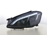 fényszórók nappali menetfény LED DRL kinézet Mercedes-Benz S-osztály (221) évjárat: 05-09 fekete