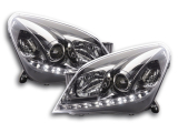 Nappali menetfényes fényszóró  Opel Astra H króm