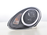 fényszórók nappali menetfény LED DRL kinézet Porsche Boxster (987) évjárat: 04-08 fekete