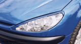 PEUGEOT 206, Szemöldök