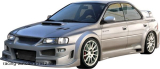 SUBARU IMPREZA, Sárvédő szélesítés