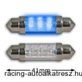 Ledes izzó-füzér, kék, 6 LED/1.8mm, 41 mm, 0.48 W, DC12 V (2pc.)