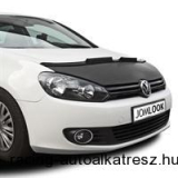 Motorháztető védő - VW Golf 6 (09-11) műbőr, fekete