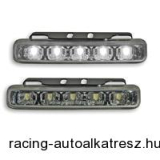 Helyzetjelző, 5 LED, fehér, 10,4x4,0x2,5cm