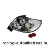 Hátsó lámpák, Peugeot 206 CC 2 ajtós, (kabrió/coupé), átlátszó/króm