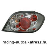 Hátsó lámpák, Peugeot 307 01- (kivéve 307 CC), átlátszó/króm