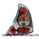 Hátsó lámpák, Renault Clio 05/98-09/05, átlátszó/króm