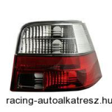 Hátsólámpa készlet - VW Golf 4 97-03, vörös/átlátszó