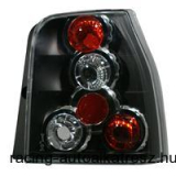 Hátsólámpa készlet - VW Lupo 99-, Seat Arosa 97-00, átlátszó/fekete