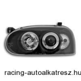 Fényszóró készlet, VW Golf 3, AE design, 2 helyzetjelző lámpa, xenon-hatású lenc