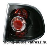 Hátsó lámpák, Opel Astra F kabrió / lépcsőshátú, átlátszó/fekete