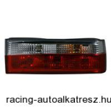 Hátsó lámpák, BMW E30 82-87 + kabrió 82-90, kristály vörös/króm