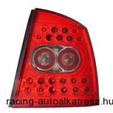 Hátsó lámpák, LED, Opel Astra G sedan 04/98-03, átlátszó/vörös