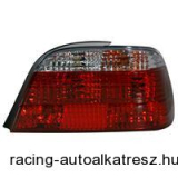 Hátsó lámpák, BMW E38 94-01, kristály vörös/króm