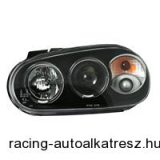 1 készlet (bal, jobb) LED - AE egyedi erős fényű fényszórók VW Golf IV, átlátszó