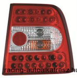 Hátsólámpa készlet - LED, VW Passat Limousine (sedan) 97-00, átlátszó/vörös
