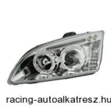 1 készlet (bal, jobb) AE egyedi erős fényű fényszórók Ford Focus 05- átlátszó/ k