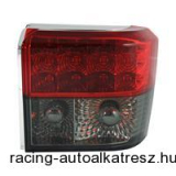 Hátsólámpa készlet - LED, VW T4 90-02, átlátszó/vörös/fekete