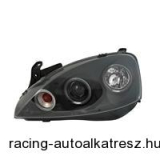 Fényszóró készlet, AE design, Opel Corsa C 01-06, 2 helyzetjelző, xenon-hatású l