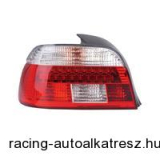 Hátsó lámpák, LED, BMW E39 01-03, kristály vörös/fehér