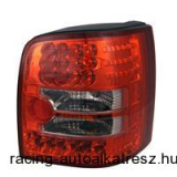 Hátsólámpa készlet - LED, VW Passat Variant 97-00, vörös/átlátszó