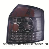Hátsó lámpák, LED, Audi A4 Avant B6 (8E) 01-04, átlátszó/füstüveg