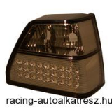 Hátsólámpa készlet - LED, VW Golf 2 83-91, teljesen füstüveg